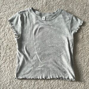 Gray BP Baby Tee (XS)